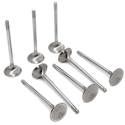 GSC Power Division Turbo Chrome Polished Super Alloy Exhaust Valves for Subaru EJ20 EJ257 WRX STI